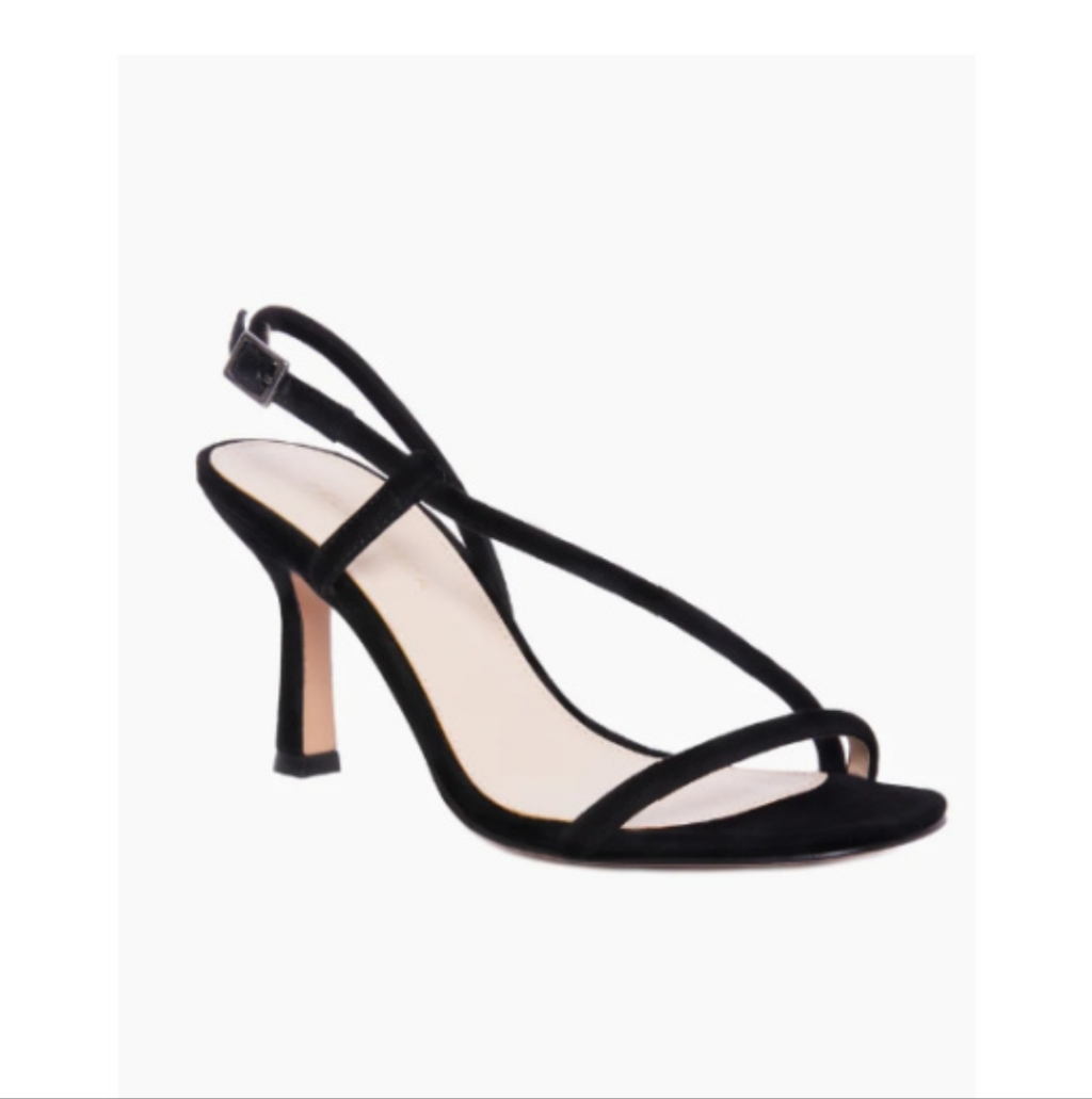 Pelle Moda Osment Sandal In Black Suede